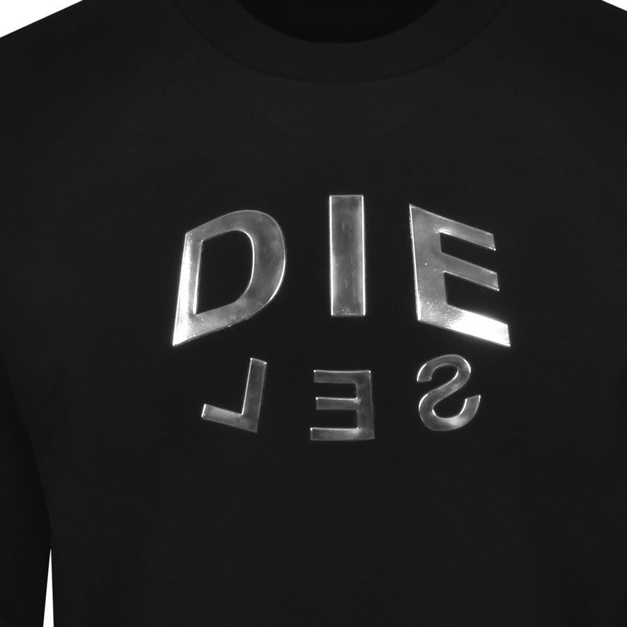 Alternative Image for ProductDiesel S Mart Sweatshirt Black3